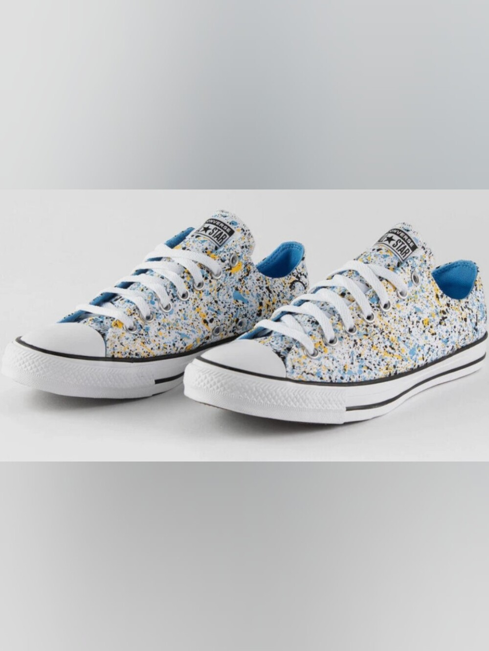 Converse All Star Archive Low 'Paint Splatter' Sneakers Size M11 W13 Like New